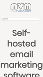 Mobile Screenshot of nuevomailer.com